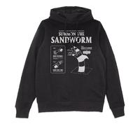 Beetlejuice Sandworm Instructional Hoodie - Black | Size: 2XL Beetlejuice Black 2XL