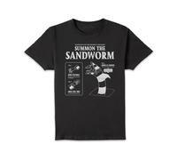 Beetlejuice Sandworm Instructional Unisex T-Shirt - Black - XL