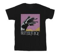 Beetlejuice Sandworm Snake Cotton T-Shirt in Black | Size: 5-6 Years Beetlejuice Black 5-6 Years