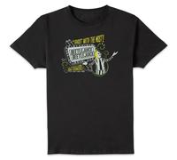 Beetlejuice The Ghost With The Most Unisex T-Shirt - Black | Size: Large Beetlejuice Black L