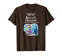 Beetlejuice The Handbook for The Recently Deceased T-Shirt, Men, Brown, 3X-Large
