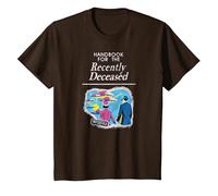 Beetlejuice The Handbook for The Recently Deceased T-Shirt, Youth, Brown, 4T