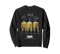 Beetlejuice Trio Yellow Suits On Couch Classic Scene Sweatshirt