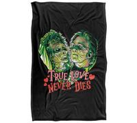 Beetlejuice True Love Never Dies Soft Touch Blanket Multicoloured (147Cm X 91Cm)