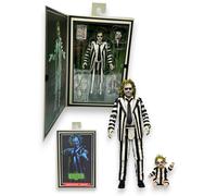 Beetlejuice Ultimate 7" Action Figure Striped Suit with Baby