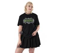 Beetlejuice Unisex Black Logo Short Sleeved T-Shirt - Medium