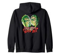 Beetlejuice Valentine True Love Never Dies Zip Hoodie