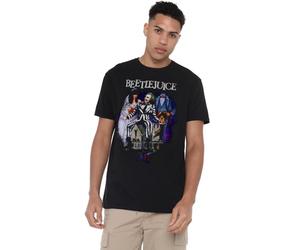 Beetlejuice Vintage Poster Unisex T Shirt, Black, Large