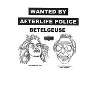 Beetlejuice Wanted Poster Sweatshirt - White - L