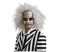 Beetlejuice Wig Men's Fancy Dress Halloween Beetle Juice Costume Movie Accessory