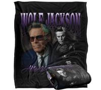 Beetlejuice Wolf Jackson Blanket Multicoloured (One Size)