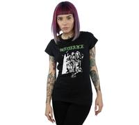Beetlejuice Women's Mono Poster Cotton T-Shirt in Black | Size: 2XL Beetlejuice Black 2XL