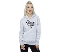 BEETLEJUICE Women's Sandworm Logo Hoodie Small Heather Grey