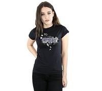 BEETLEJUICE Women's Sandworm Logo T-Shirt Large Black