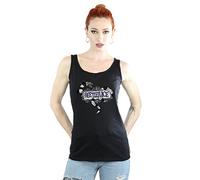 Beetlejuice Women's Sandworm Logo Vest X-Large Black