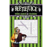 Beetlejuice Word Search and Coloring (Coloring Book & Word Search)