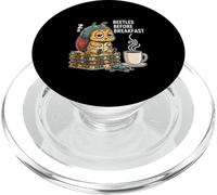 Beetles Before Breakfast Funny Coffee Entomologist PopSockets PopGrip for MagSafe