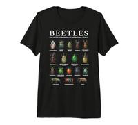Beetles Collector Insect Lover Bug Hunter Entomologist Premium T-Shirt