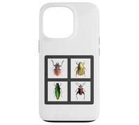 Beetles Four Beetle Insects Case for iPhone 13 Pro