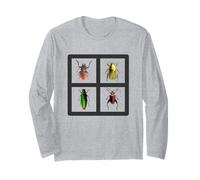 Beetles Four Beetle Insects Long Sleeve T-Shirt