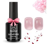 beetles Gel Nail Polish, 15ML Mauve Pink Gel Polish Spring Soak Off Gel Polish Uv Nail Art Manicure Salon DIY at Home Gifts for Girls-CL630-RE