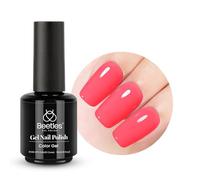 beetles Gel Polish 15mL Coral Neon Pink Gel Manicure Diy Nail Art Gel Soak Off UV LED Nail Lamp Nail Art Manicure Salon 1 Pcs