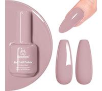 Beetles Gel Polish, 1Pc 15ml Ballet Slippers Nude Pink Colour Soak Off Uv Gel Nail Polish All Season Manicure Gift for Women Girls-CL160