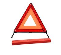 Beetoo Reflective Triple Triangle Car Warning Sign, Foldable Emergency Warning Triangles Breakdown Board, Safety Roadside Hazard Sign Warning Kit