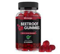 Beetroot Gummies - High Strength 5:1 Extract - Cherry Flavour - Plant-Based Supplement