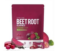 Beetroot Gummies, natural and organic formula, antioxidant, helps maintain energy levels, non-GMO, sugar-free
