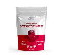 Beetroot Powder 16 oz | 100% Pure Raw Red Beetroot Superfood for Drinks, Juice, Recipes| Vegan, Non GMO, Gluten Free.