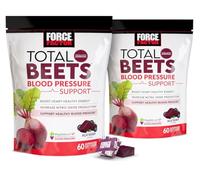 Beetroot Supplement for Daily Wellness, Great-Tasting Beets Chewables, Acai Berry Flavor, Vegetarian 60 Soft Chews Pack of 2
