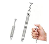 Beeutik 2 PCS Piercing Ball Grabber Tool, for Changing 14G 16G 18G 20G Jewelry, 4-Prong Precision Septum Ball Screw Tool, Anti-Slip Long Nails Friendly Earring Applicator for Labret, Nose, Lip, Navel