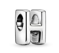 BEEUVIP Initial Charms Fits Pandora Bracelet S925 Sterling Silver Letter Charms for Bracelets Alphabet H Letters Bead Bracelet for Women Birthday Ceremony Charm Bracelets Necklace Pendent Anklet