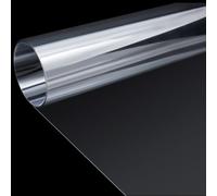Beeveer 36 x 96 Inch Extra Large Pet Plexiglass Sheets Roll, Transparent Clear Flexible Plastic Sheet for Craft, Picture Frames, Sign Blank, DIY Display Project, Protective Barriers