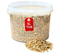 Beewarm Premium Wild Bird Food - No Mess Seeds For Garden Birds - High Energy, No Mess Bird Feed (5l Tub, No Mess Seeds)