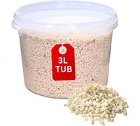 Beewarm Premium Wild Bird Food - Peanuts Granules for Garden Birds - High Energy, No Mess Bird Feed (3L Tub, Peanuts Granules)
