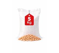 Beewarm Premium Wild Bird Food - Peanuts Whole for Garden Birds - High Energy, No Mess Bird Feed (5kg Bag, Peanuts Whole)