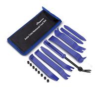 BEEWAY Auto Trim Removal Tool Set - 17in1 Car Upholstery Repair Kit/Fastener Remover/Pry Tools for Interior Trim Panel Door Window Audio Dashboard with Storage Pouch