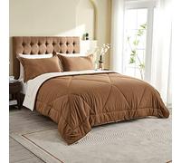 beeweed Summer Duvet Single Size, 4.5 Tog Down Alternative Comforter Set with 1 Pillow Shams, Reversible Coverless Duvet Microfiber Soft Bed Quilt for All Seasons, Machine Washable, 135x200cm