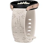 BEEXI Cartoon Engraved Silicone Strap for Samsung Galaxy Watch