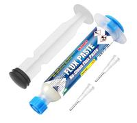 BEEYUIHF SMD Soldering Flux Paste, No Clean Electrical Flux for Soldering, 10 mL Syringe Electronics Solder Flux Paste for PCB/IC/BGA/LED Repairing DIY #8403