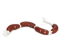 Beeztees - 4 vinyl sausages on a rope - 65 cm - dog toy - 1 piece
