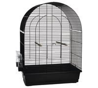 Beeztees Bird Cage Big Lucie Black 54X34X75 Cm With Drawer & Accessories