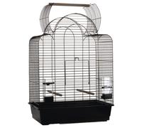 Beeztees Bird Cage Big Sonia Open Black 54X34X74Cm For Birds