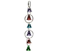 Beeztees Bird Toy Metal 31 Cm With Bells For Birds Colorful