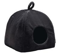 Beeztees Cat House Moza 40X40Cm Anthracite Plush For Cats Retreat