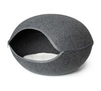 Beeztees Cat Igloo Innu Felt Gray 60X57X41 Cm Kitten Sleeping Place