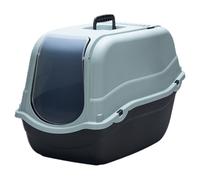 Beeztees Cat Toilet Romeo Eco For Cats, 57X39X41Cm, Light Blue/Black