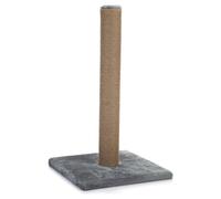 Beeztees Cat Tree Lesley Gray 35X35X60Cm - Jute Column For Cats, Play Fun